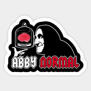 Ab(by)normal brain Sticker